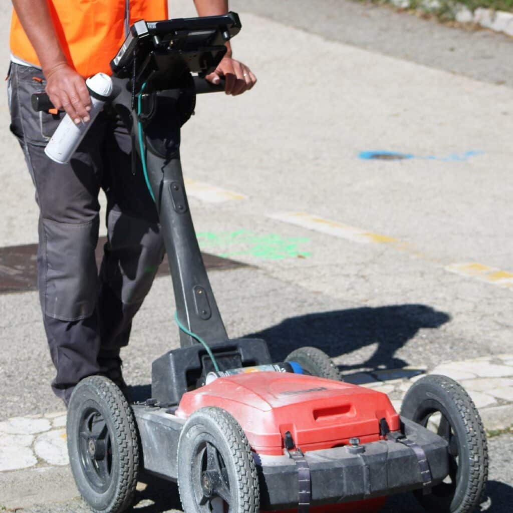 Géoradar : la qualité GSSI, robustesse et clarté de l'imagerie